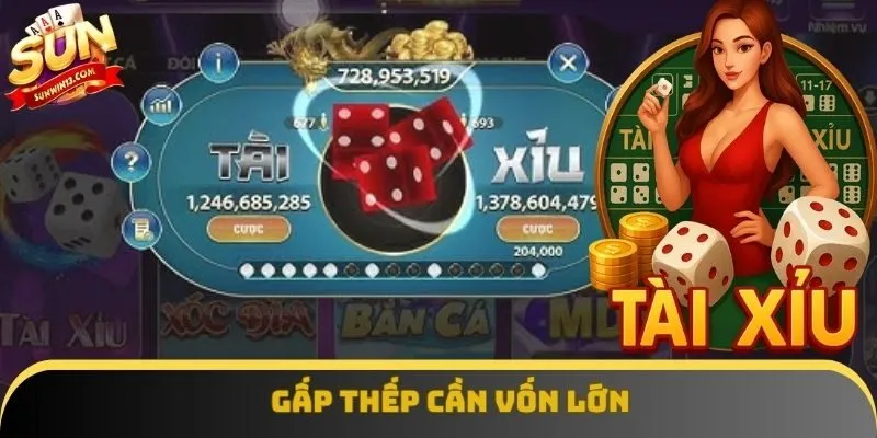 Gấp thếp cần vốn lớn